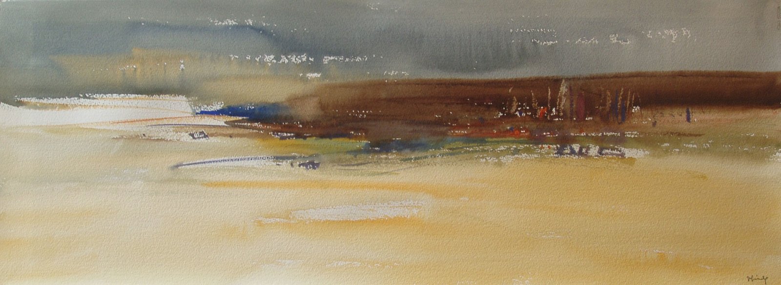 Acuarela Mar de Castilla
